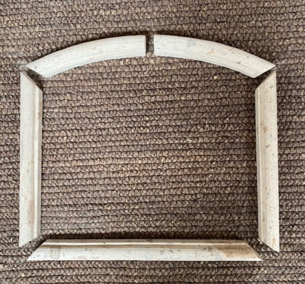 Solid Canterra Stone Hand carved Fireplace Surround