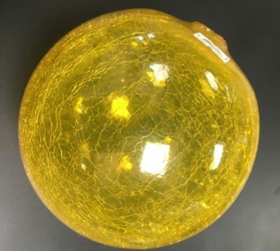 Glass Ball Handblown 15cm Citrus Clear