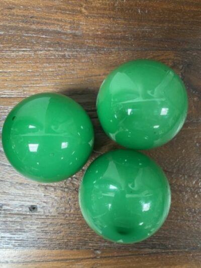 Handblown Glass Ball opaque Green