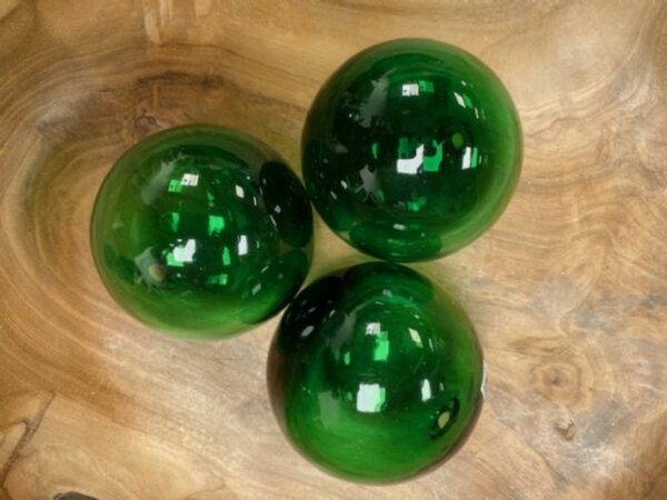 Glass Balls Handblown 8cm Jade