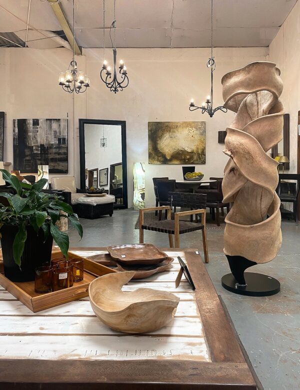 Sculpture Infinitey”. Ficus Wood – Natural Finish