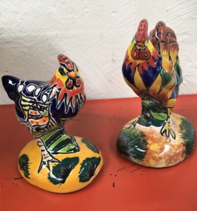 Hen & Rooster pair