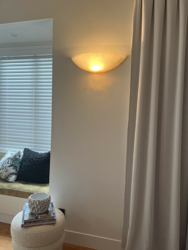 White Onyx Wall Shade