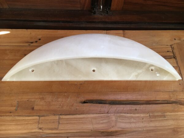 White Onyx Wall Shade