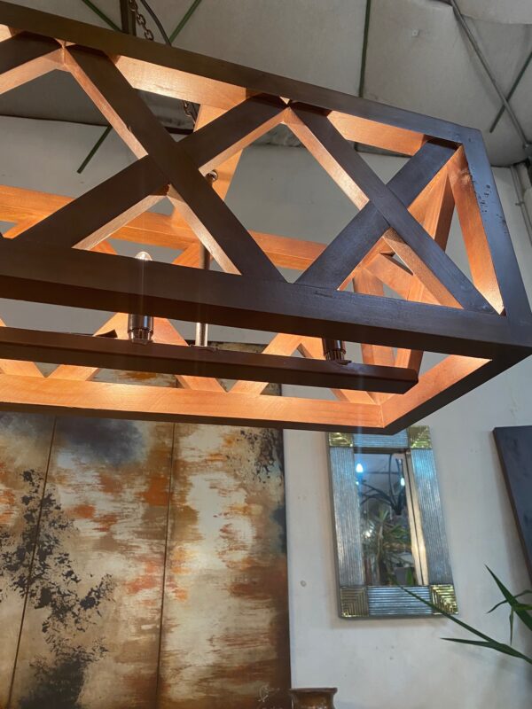 Architectural Wooden Light