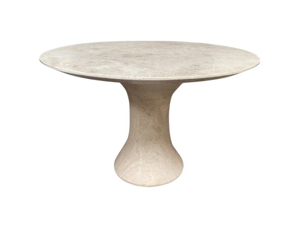 Apartmento Round Dining Table 1.2m Travertino