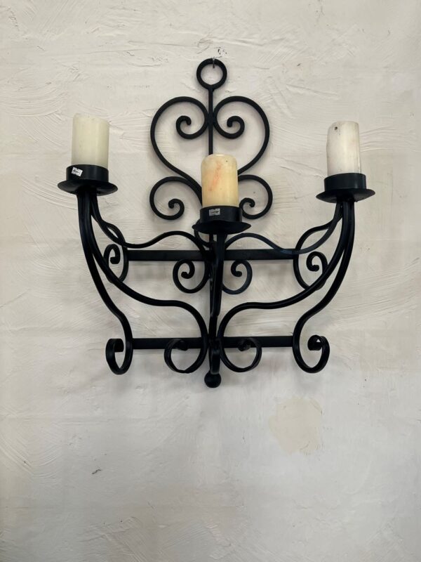 Spanish Candleholder 3 lgt 75*75*40cm